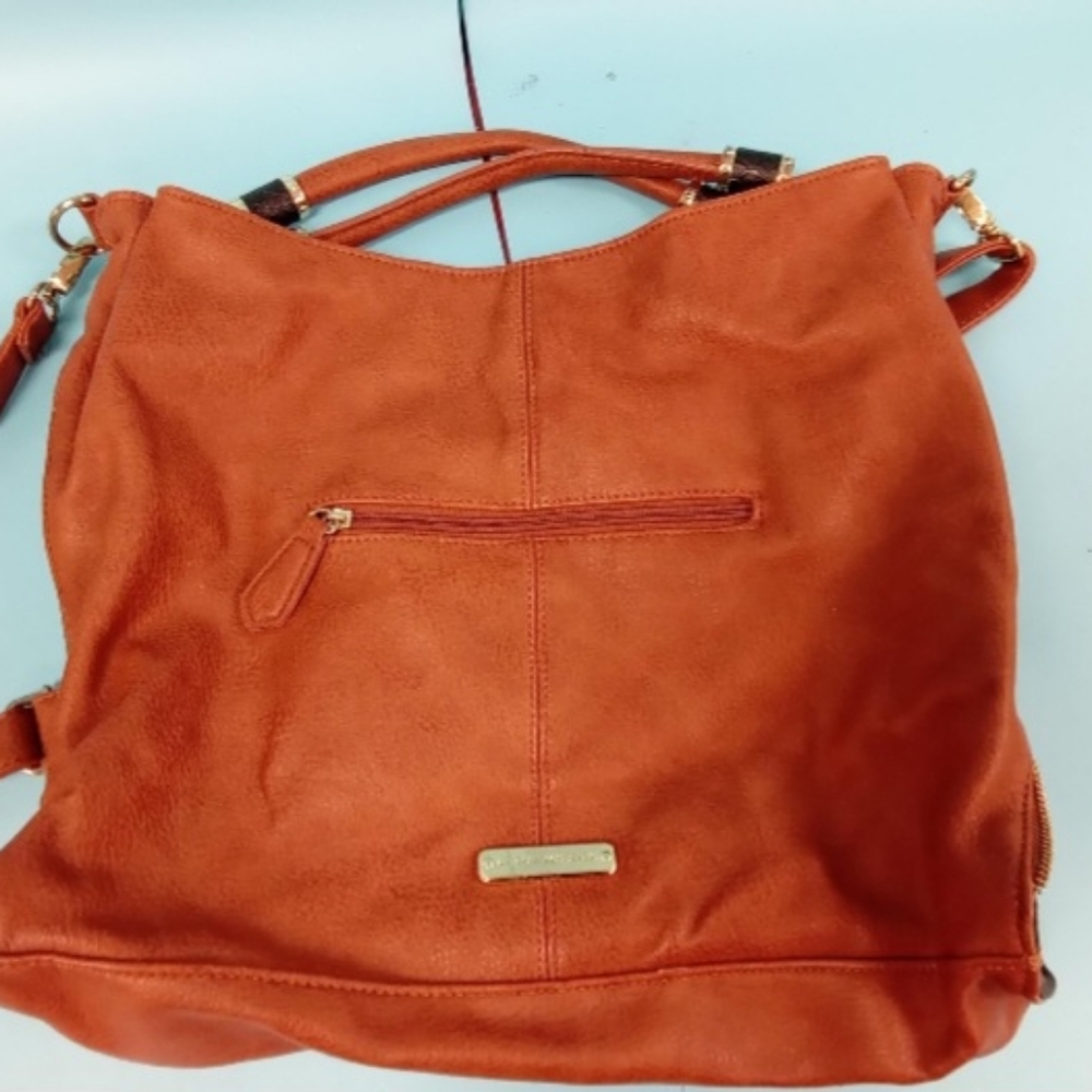Large Steve Madden Purse Shoulder Bag color brown